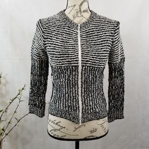 Tracy Reese Black/White Jacket Size P